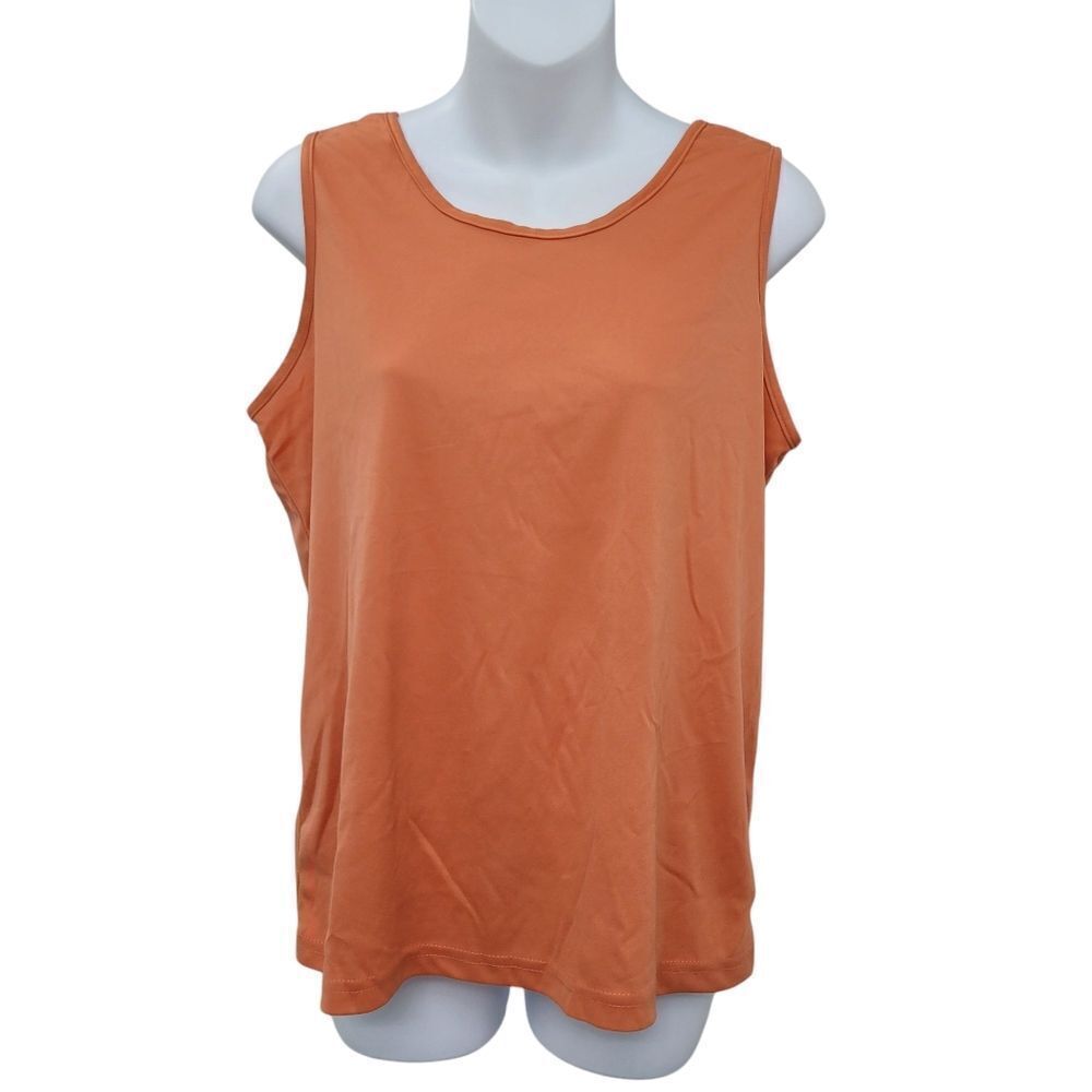 2/$20 Tradition Orange Tank Top Size: M Made In Canada
